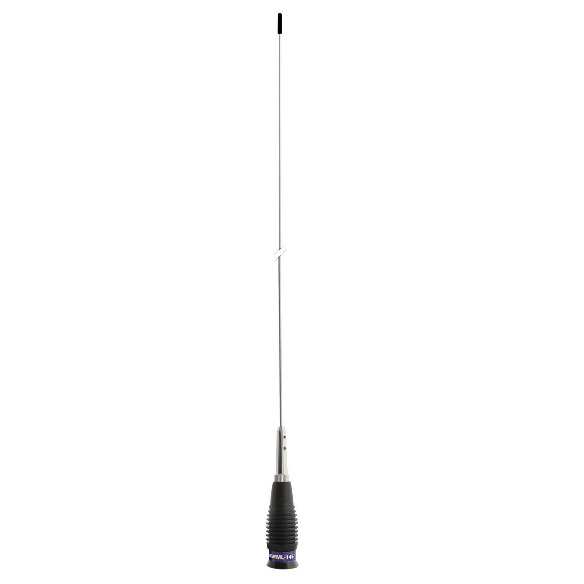 Antena statie radio CB PNI ML145, exterior, 900 W, impedanta 50 Ohmi, lungime 1.45 metri, distanta de comunicare 15 km