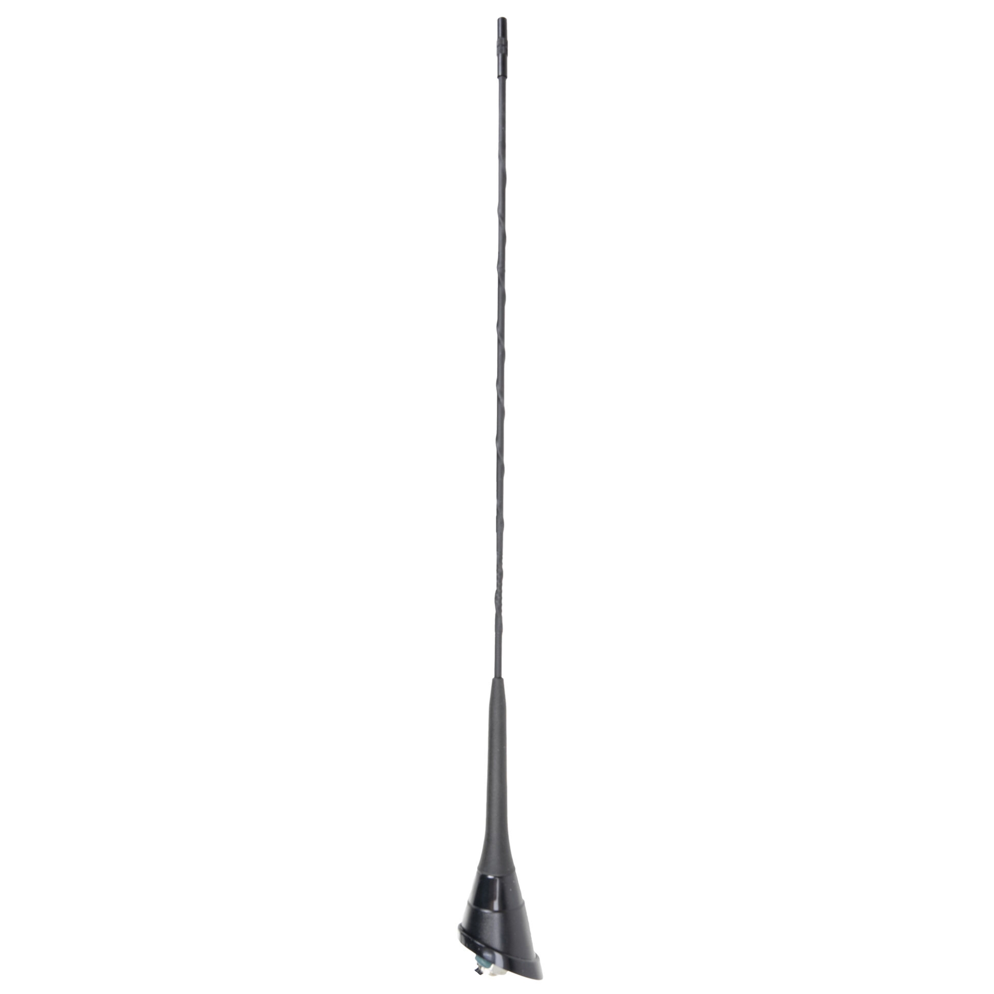 Antena statie radio CB / FM PNI Duplex 2000, exterior, cablu RG174 de 5 m + mufa PL259, 50 W, impedanta 50 Ohmi, lungime 0.49 m, 26 - 28 MHz - CB / 87 - 108 MHz - FM, fibra de sticla