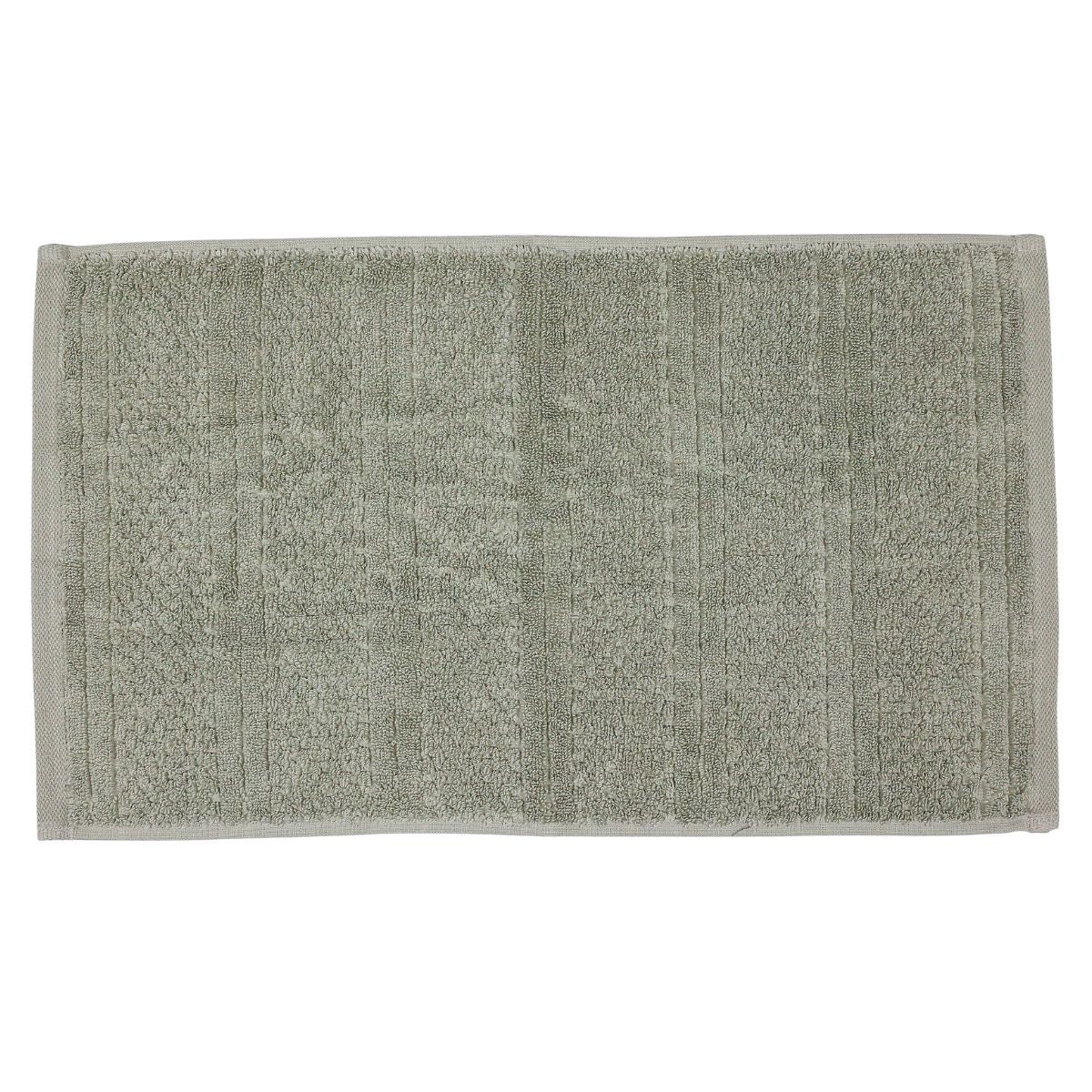 Prosop baie Caressa 26-A043, bumbac, verde, 30 x 50 cm, 500 g/mp - imagine 3