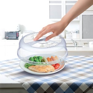 Capac din Plastic pentru Cuptorul cu Microunde Ø24.5x7.5cm