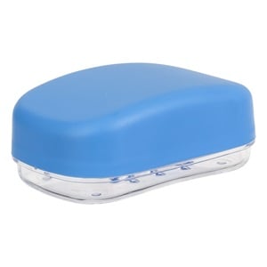 Savoniera de Calatorie din Plastic Bleu
