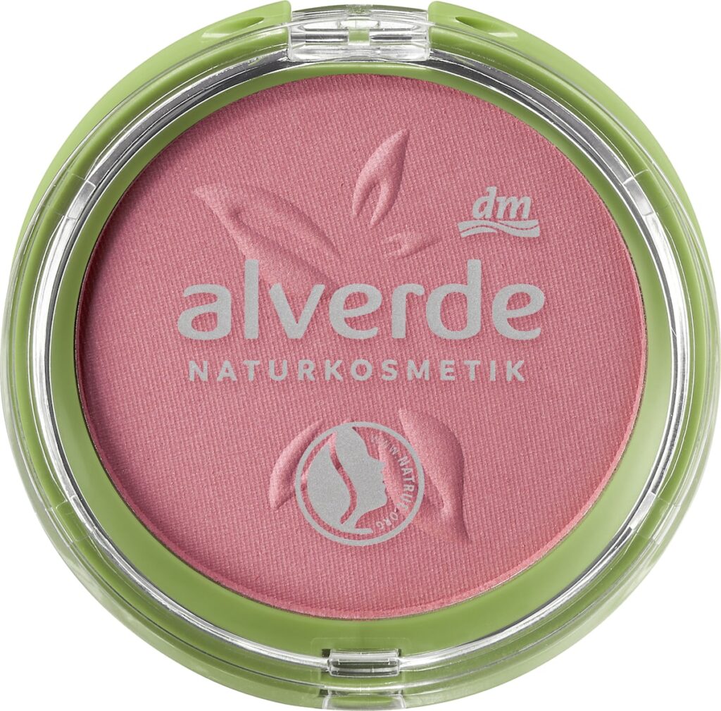 alverde NATURKOSMETIK Fard de obraz 09 Dreamy Pink, 4 g