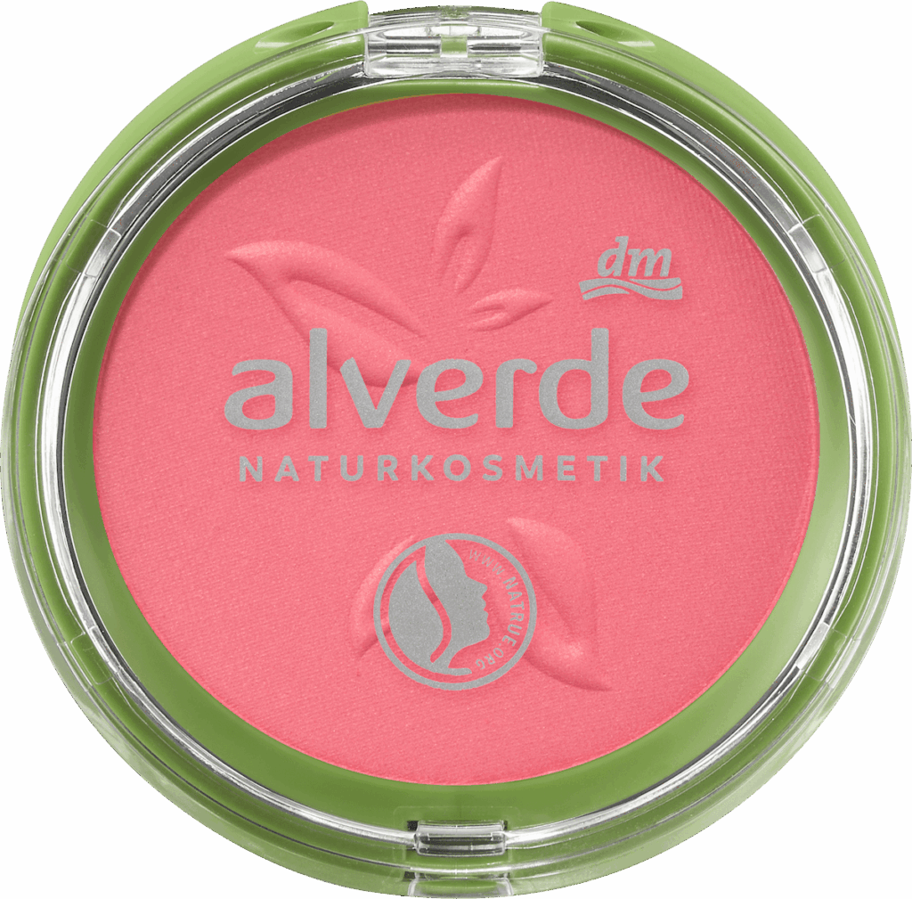 alverde NATURKOSMETIK Fard de obraz holografic 10 Luminous Apricot, 4 g