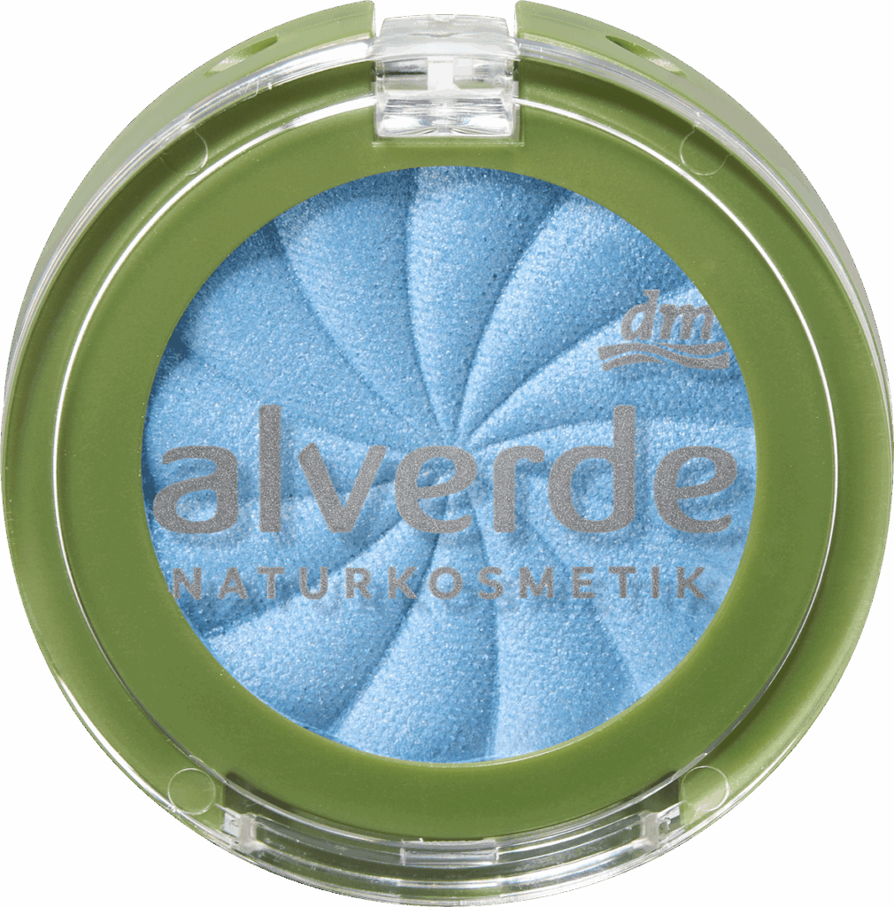 alverde NATURKOSMETIK Fard de pleoape mono Nr. 12 Aquatic Blue, 1,5 g