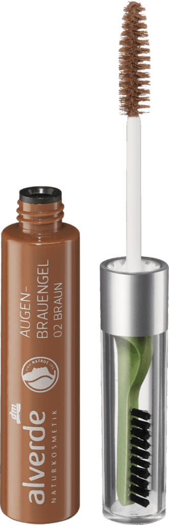 alverde NATURKOSMETIK Gel de sprâncene 02 maro, 6 ml