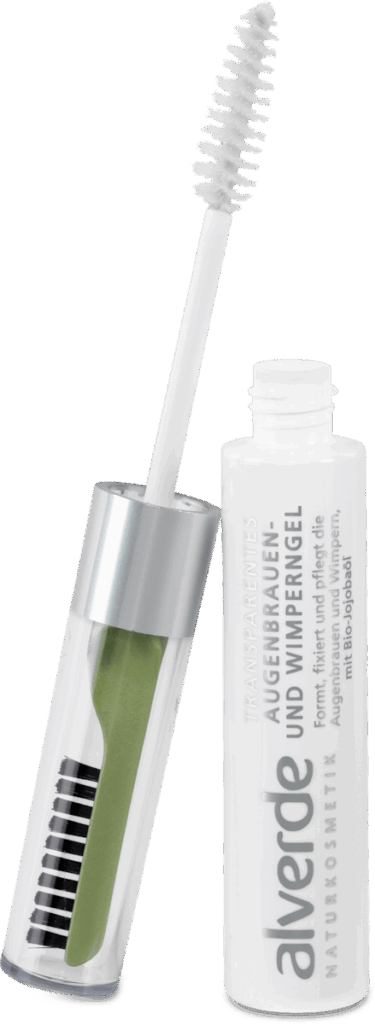 alverde NATURKOSMETIK Gel transparent pentru gene și sprâncene, 7 ml