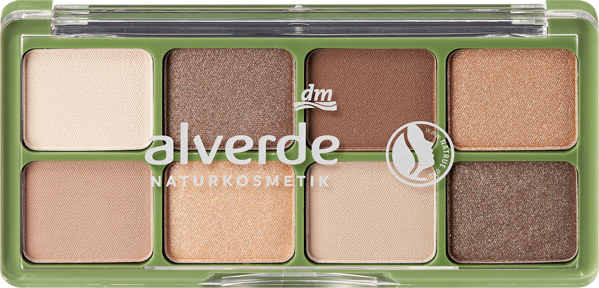 alverde NATURKOSMETIK Paletă farduri de pleoape Nr.50 Nude Glam, 11,2 g
