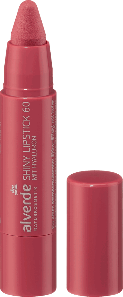 alverde NATURKOSMETIK Ruj Shiny Nr. 60 Pretty Mauve