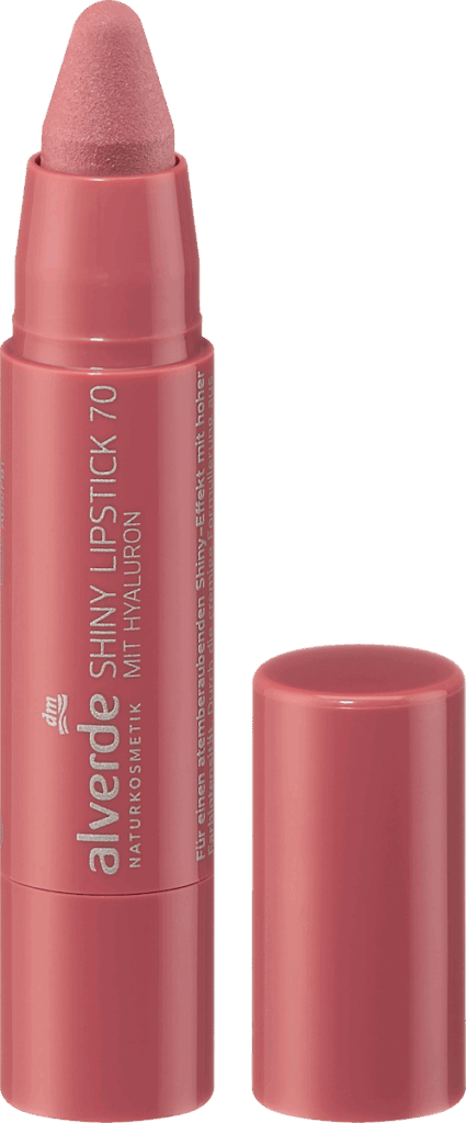 alverde NATURKOSMETIK Ruj Shiny Nr. 70 Tender Taupe
