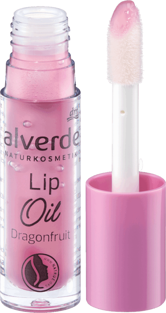 alverde NATURKOSMETIK Ulei buze Dragonfruit, 1 buc