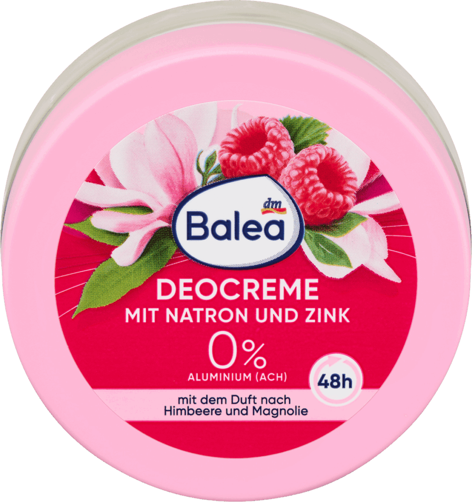 Balea Deodorant cremă cu zmeură, 50 ml