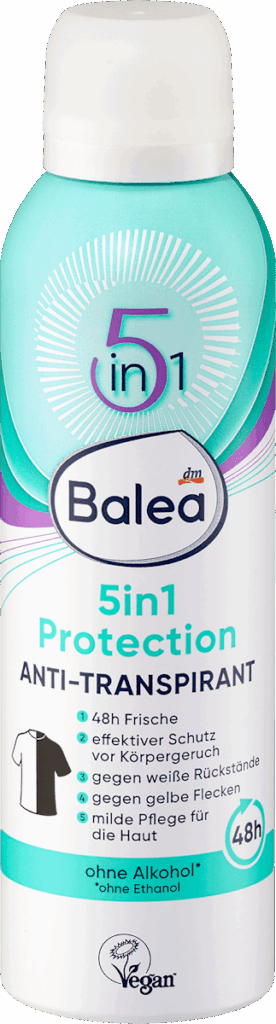 Balea Deodorant spray 5 in 1, 200 ml