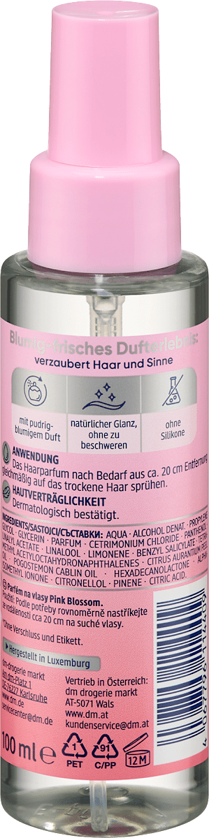 Balea Parfum păr Pink Blossom, 100 ml - imagine 2