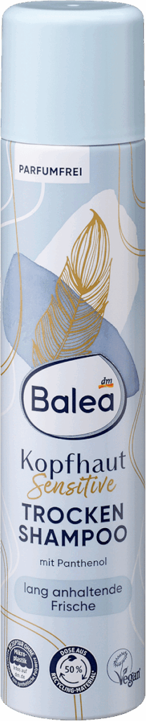 Balea Șampon uscat pentru scalp sensibil, 200 ml