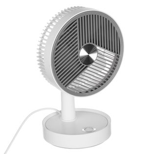 Ventilator Alb Gri cu USB Ø13cm 4W - imagine 2