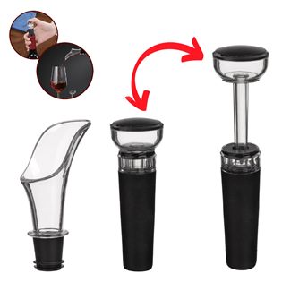 Set Accesorii Servit Vin - 2buc - imagine 2