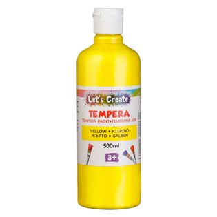 Acuarela Tempera Sticla Galbena 500ml - imagine 2