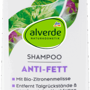 alverde NATURKOSMETIK Șampon pentru păr gras, 200 ml