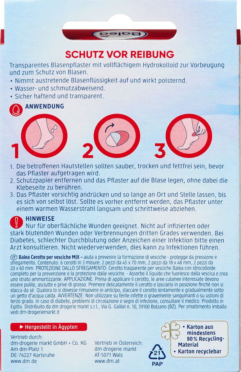 Balea Plasturi contra bășicilor, 6 buc - imagine 2