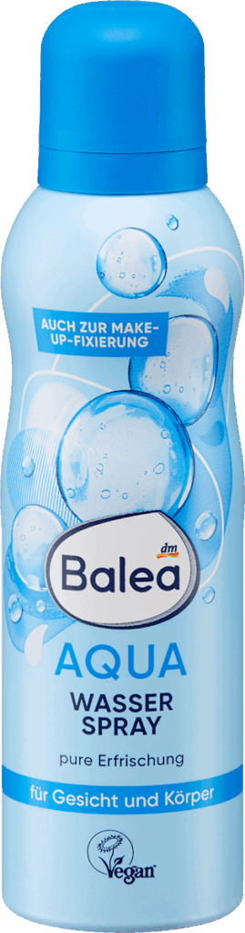 Balea Spray de corp revigorant pentru față și corp, Aqua, 150 ml