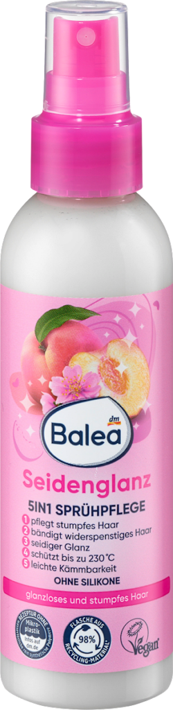 Balea Spray de păr 5în1 pentru strălucire, 150 ml